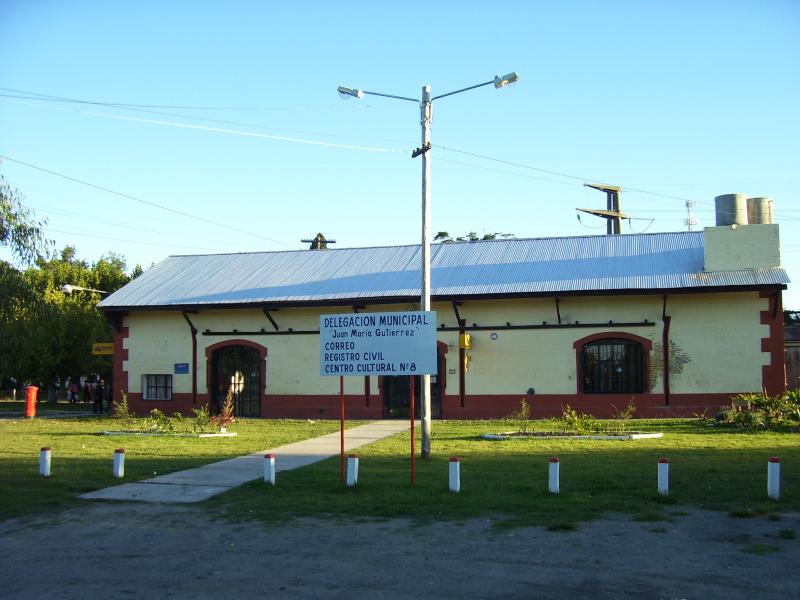 Galpón de la estación.© Rodolfo Cabral