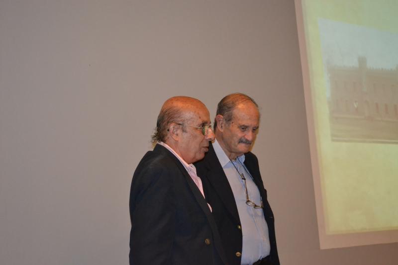 Los Señoresm Horacio Callegari y  Carlos Moreno.