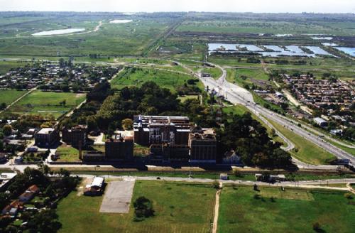 Maltería desde el aire